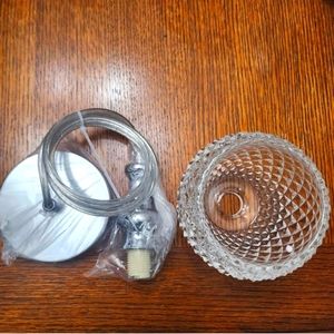 Brand new crystal globe string lighting